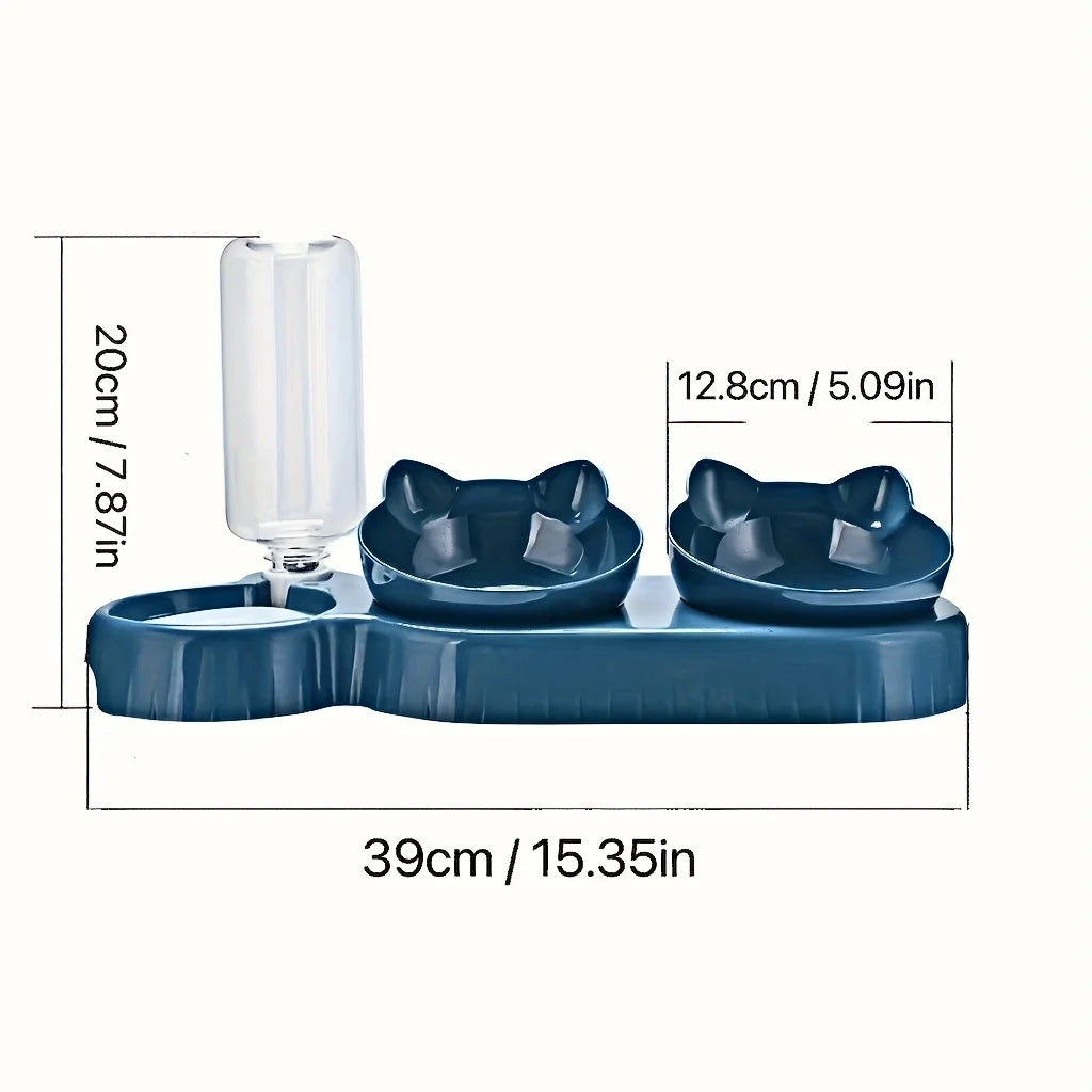 LunaFeast: 3 in 1 Pet Feeding Set