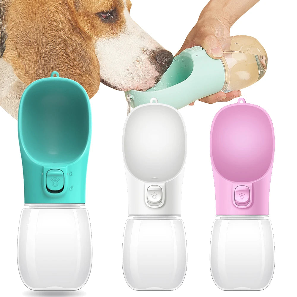 LunaSip: Portable Pet Hydration Bottle