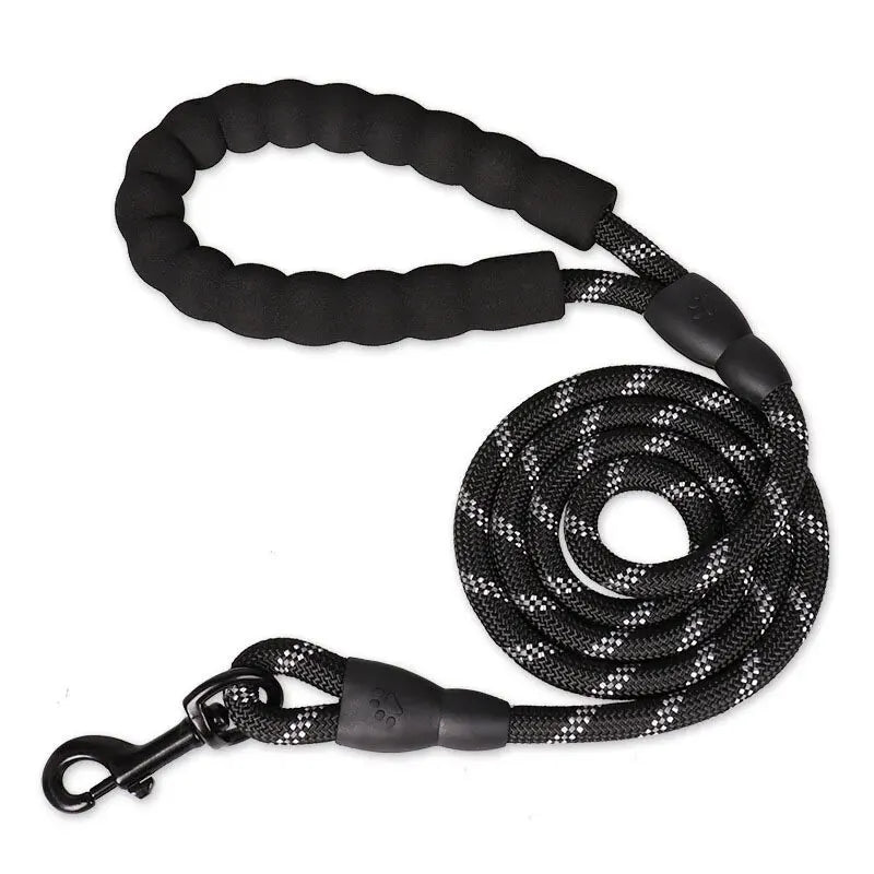 LunaStride: Reflective Rope Leash