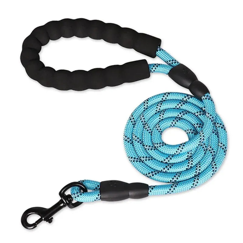 LunaStride: Reflective Rope Leash