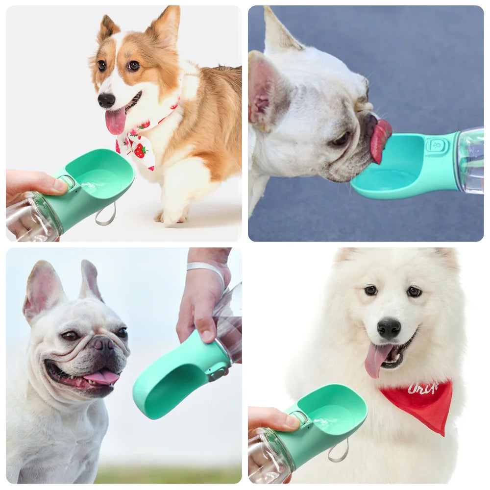 LunaSip: Portable Pet Hydration Bottle