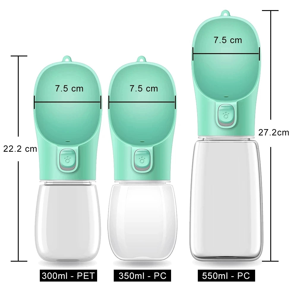LunaSip: Portable Pet Hydration Bottle