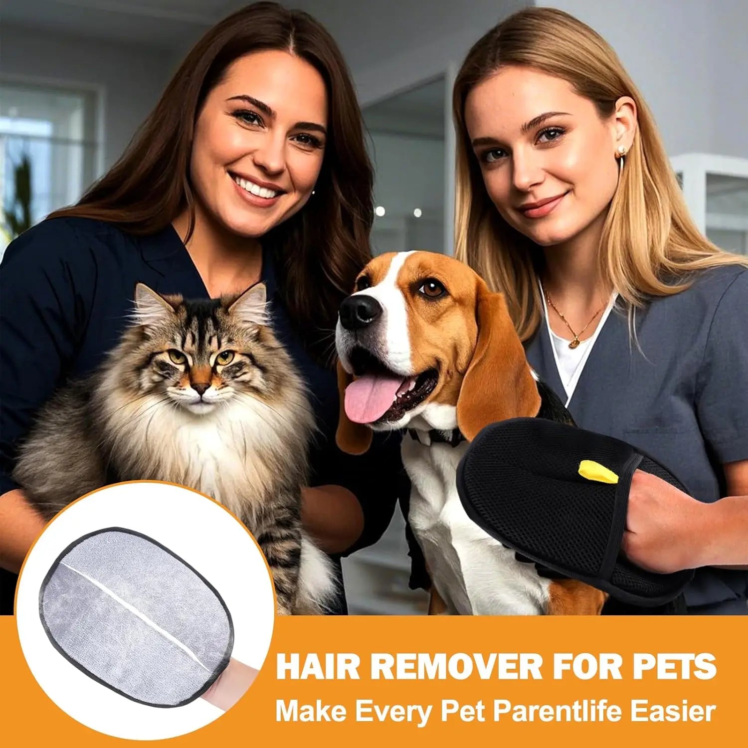 LunaGloves: Pet Hair Removal Gloves